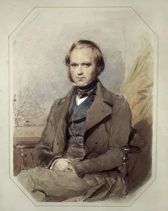Framed Print : DARWIN, Charles Robert (1809-1882). Litography. UNITED KINGDOM. ENGLAND. Down. Down House. AISA / Everett Collection**US SALES ONLY** Framed Print : DARWIN, Charles Robert (1809-1882). Litography. UNITED KINGDOM. ENGLAND. Down. Down House. AISA / Everett Collection**US SALES ONLY**