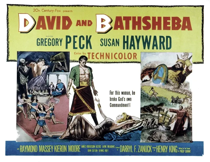 Framed Print : DAVID AND BATHSHEBA, Gregory Peck, Susan Hayward, 1951. TM and Copyright 20th Century Fox Film Corp. All rights reserved. Courtesy: Everett Collection Framed Print : DAVID AND BATHSHEBA, Gregory Peck, Susan Hayward, 1951. TM and Copyright 20th Century Fox Film Corp. All rights reserved. Courtesy: Everett Collection