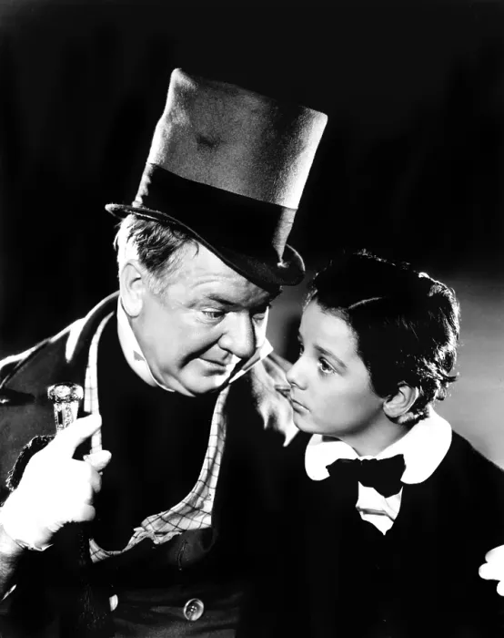 Framed Print : DAVID COPPERFIELD, W.C. Fields, Freddie Bartholomew [photo by Clarence Sinclair Bull], 1935