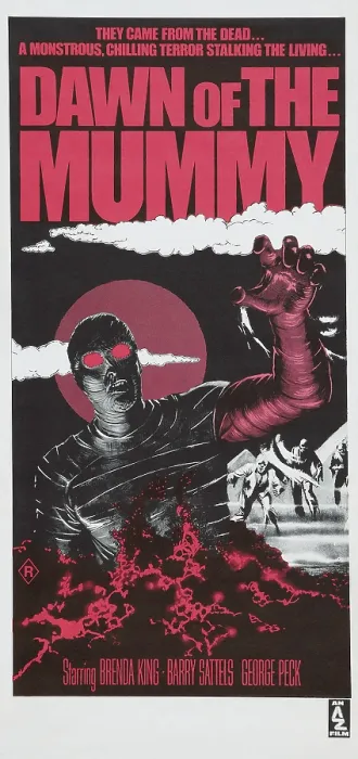 Framed Print : DAWN OF THE MUMMY, Australian poster art, 1981, Goldfarb Distribution / courtesy Everett Collection