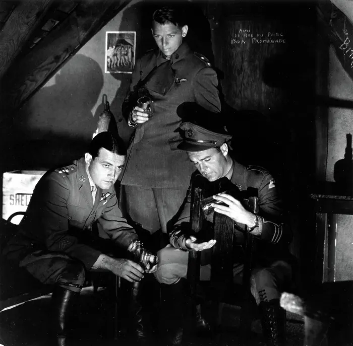 Framed Print : THE DAWN PATROL, Richard Barthelmess, Douglas Fairbanks, Jr. Neil Hamilton, 1930 Framed Print : THE DAWN PATROL, Richard Barthelmess, Douglas Fairbanks, Jr. Neil Hamilton, 1930