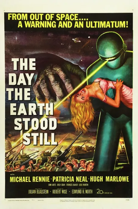 Framed Print : THE DAY THE EARTH STOOD STILL, 1951, TM and Copyright 20th Century Fox Film Corp. All rights reserved. Courtesy: Everett Collection