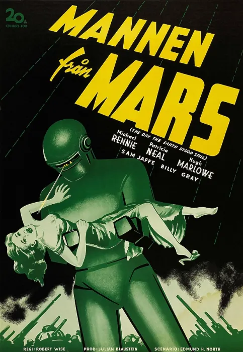 Framed Print : THE DAY THE EARTH STOOD STILL, (aka MANNEN FRAN MARS), Patricia Neal, 1951, TM & Copyright 20th Century Fox Film Corp. / courtesy Everett Collection