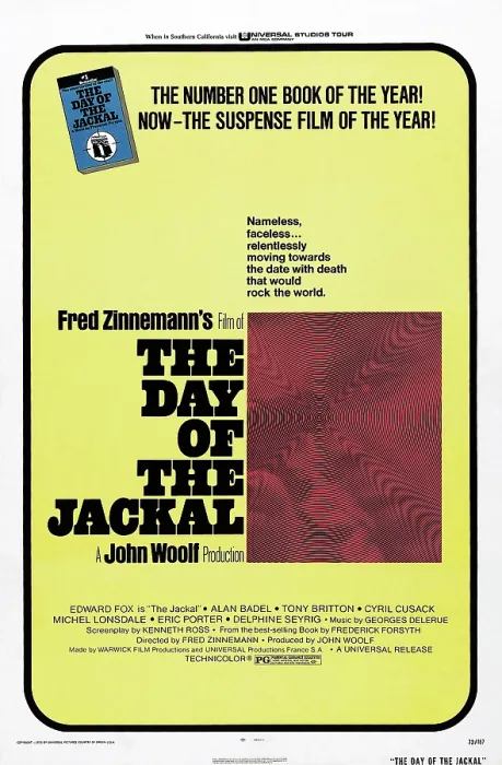 Framed Print : THE DAY OF THE JACKAL, US poster, Edward Fox, 1973 Framed Print : THE DAY OF THE JACKAL, US poster, Edward Fox, 1973