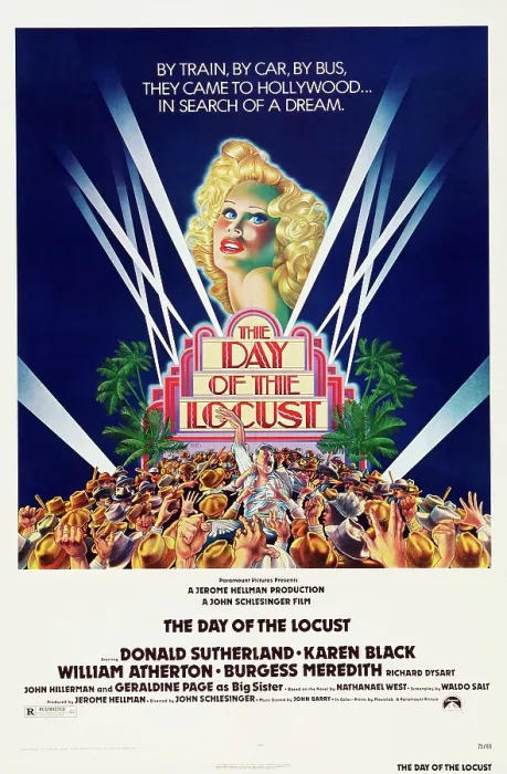 Framed Print : THE DAY OF THE LOCUST, US poster, Karen Black, 1975 Framed Print : THE DAY OF THE LOCUST, US poster, Karen Black, 1975