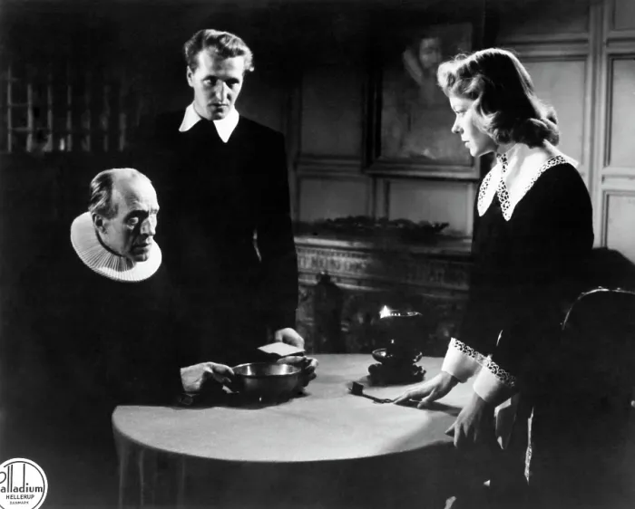 Framed Print : DAY OF WRATH, (aka VREDENS DAG), Thorkild Roose, Preben Lerdorff, Lisbeth Movin, 1943