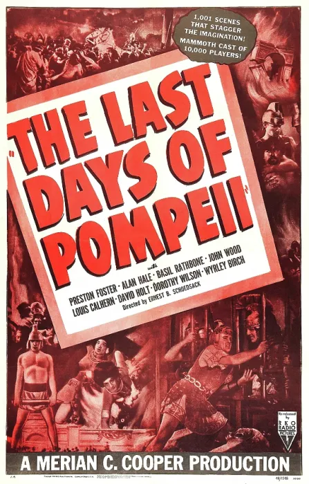 Framed Print : THE LAST DAYS OF POMPEII, US poster art, 1935 Framed Print : THE LAST DAYS OF POMPEII, US poster art, 1935