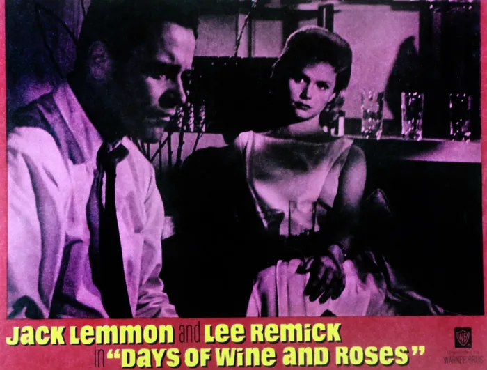 Framed Print : DAYS OF WINE AND ROSES, Jack Lemmon, Lee Remick, 1962 Framed Print : DAYS OF WINE AND ROSES, Jack Lemmon, Lee Remick, 1962