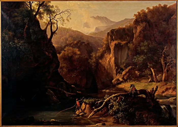 Framed Print : D'Azeglio Massimo, Fierabras Tries to Rescue his Helmet, 1839, 19th Century, oil on canvas, Italy, Lombardy, Milan, Brera Fine Art Academy Framed Print : D'Azeglio Massimo, Fierabras Tries to Rescue his Helmet, 1839, 19th Century, oil on canvas, Italy, Lombardy, Milan, Brera Fine Art Academy