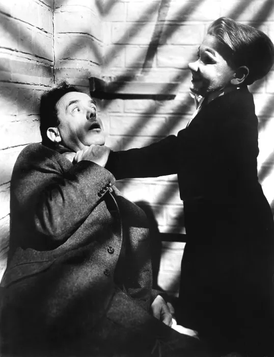 Framed Print : DEAD OF NIGHT, from left: Mervyn Johns, John McGuire, segment, Linking Narrative, 1945 Framed Print : DEAD OF NIGHT, from left: Mervyn Johns, John McGuire, segment, Linking Narrative, 1945