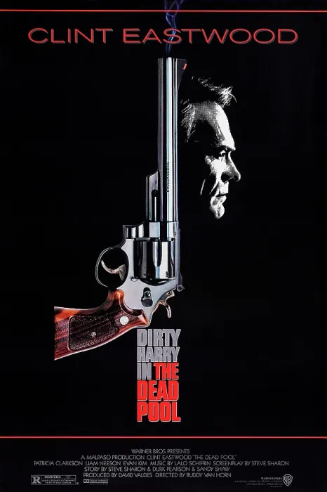 Framed Print : THE DEAD POOL, US poster art, Clint Eastwood, 1988, Warner Brothers / courtesy Everett Collection