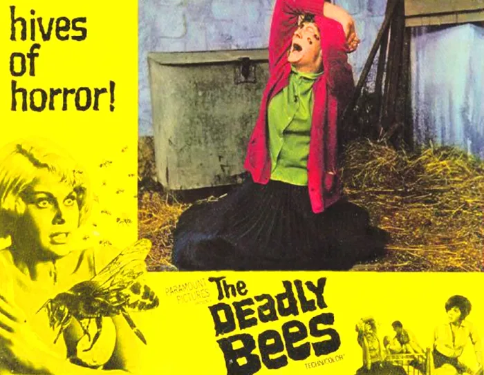 Framed Print : THE DEADLY BEES, Catherine Finn, 1967