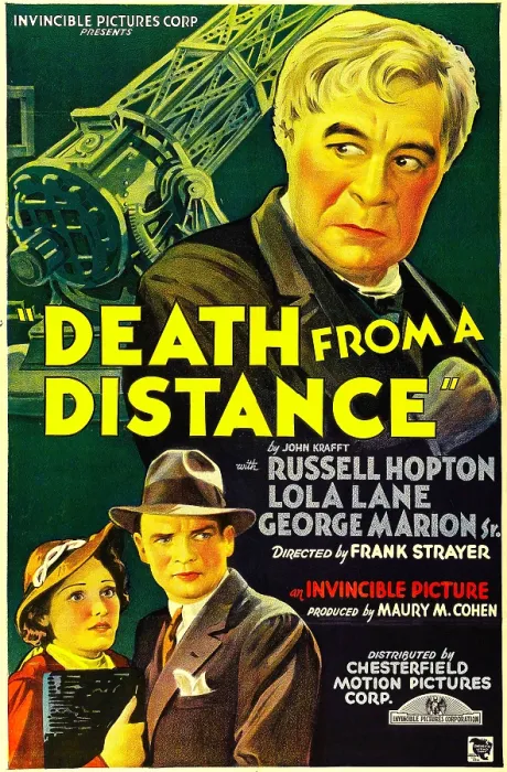Framed Print : DEATH FROM A DISTANCE, Lola Lane, Russell Hopton, George F. Marion, Sr. 1935