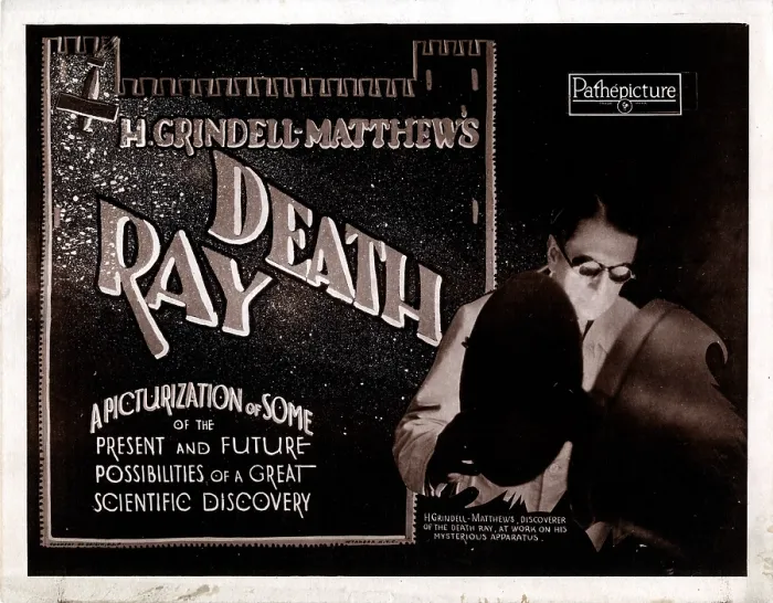 Framed Print : THE DEATH RAY, Harry Grindell Matthews, 1924
