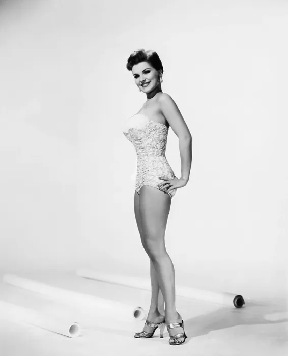Framed Print : Debra Paget, 1956