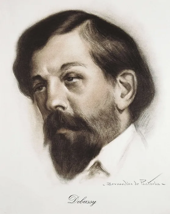 Framed Print : DEBUSSY, Claude (1862-1918). Portrait of Bernardino de Pantorba. Litography. AISA / Everett Collection**US SALES ONLY** Framed Print : DEBUSSY, Claude (1862-1918). Portrait of Bernardino de Pantorba. Litography. AISA / Everett Collection**US SALES ONLY**