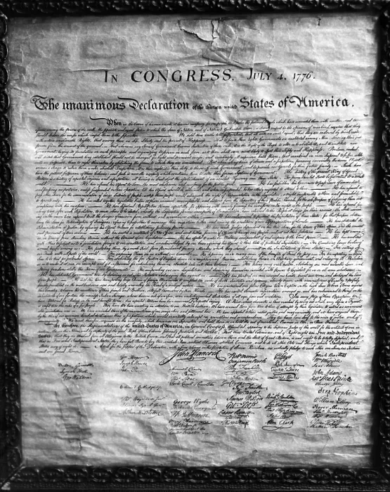 Framed Print : The Declaration of Independence. Courtesy: CSU Archives / Everett Collection Framed Print : The Declaration of Independence. Courtesy: CSU Archives / Everett Collection