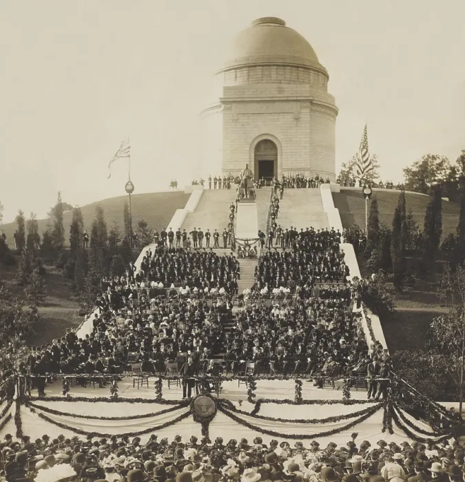 Framed Print : Dedication of the McKinley National Memorial in Canton, Ohio, Sept. 30, 1907 Framed Print : Dedication of the McKinley National Memorial in Canton, Ohio, Sept. 30, 1907