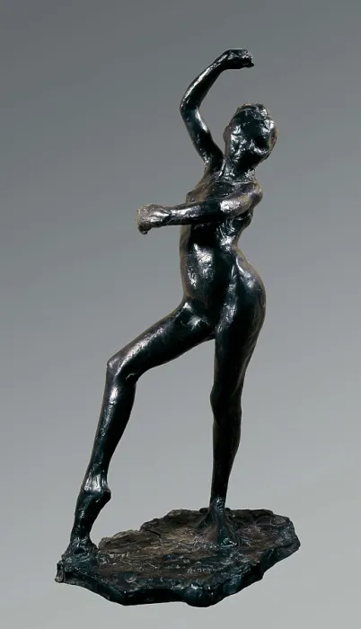 Framed Print : DEGAS, Edgar (1834-1917). Spanish dancer. 1896 - 1911. Impressionism. Sculpture on bronze. FRANCE. Paris. Louvre Museum. AISA / Everett Collection**US SALES ONLY**