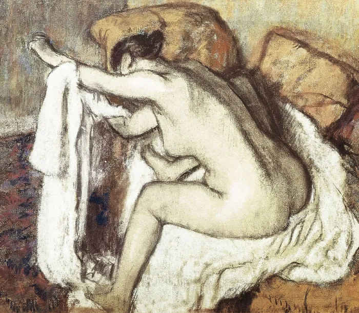 Framed Print : DEGAS, Edgar (1834-1917). Woman Drying Her Arm. Impressionism. Oil on canvas. BRAZIL. Sao Paulo. Sao Paulo Museum of Art. AISA / Everett Collection**US SALES ONLY** Framed Print : DEGAS, Edgar (1834-1917). Woman Drying Her Arm. Impressionism. Oil on canvas. BRAZIL. Sao Paulo. Sao Paulo Museum of Art. AISA / Everett Collection**US SALES ONLY**