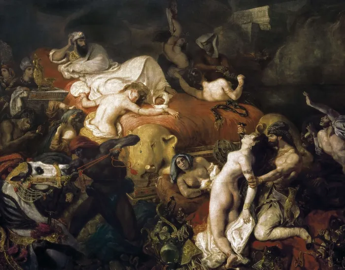 Framed Print : DELACROIX, Eugne (1798-1863). The Death of Sardanapalus. 1826-1827. Romanticism. Orientalism. Oil on canvas. FRANCE. Paris. Louvre Museum. AISA / Everett Collection**US SALES ONLY** Framed Print : DELACROIX, Eugne (1798-1863). The Death of Sardanapalus. 1826-1827. Romanticism. Orientalism. Oil on canvas. FRANCE. Paris. Louvre Museum. AISA / Everett Collection**US SALES ONLY**