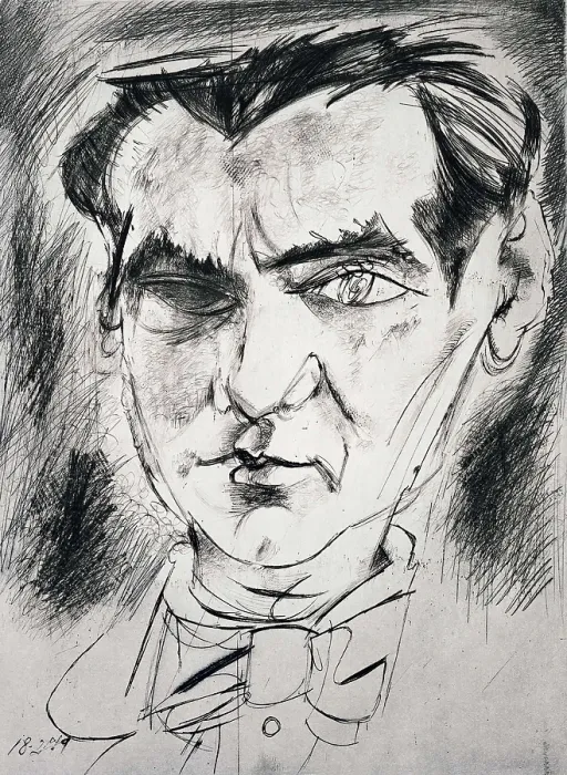 Framed Print : DELGADO RAMOS, Alvaro (1922). Portrait of Federico Garca Lorca. Engraving. AISA / Everett Collection**US SALES ONLY**
