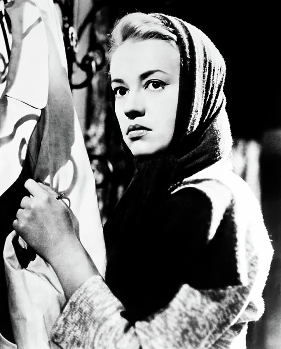 Framed Print : DEMONIAC, (aka LES LOUVES), Jeanne Moreau, 1957 Framed Print : DEMONIAC, (aka LES LOUVES), Jeanne Moreau, 1957