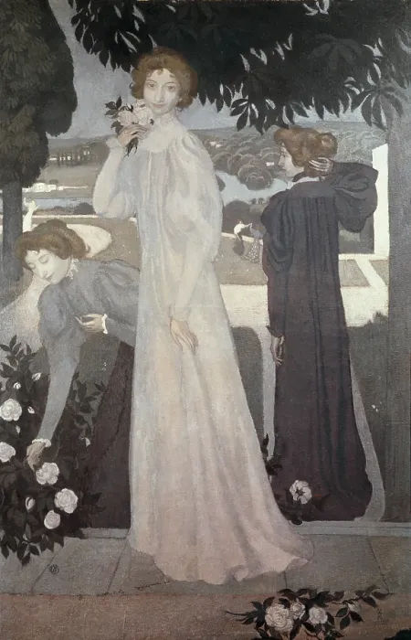Framed Print : DENIS, Maurice (1870-1943). Portrait of Yvonne Lerolle. 1897. Symbolism. Les Nabis. Oil on canvas. FRANCE. Saint-Germain-en-Laye. Maurice Denis 'Le Prieure' Museum Framed Print : DENIS, Maurice (1870-1943). Portrait of Yvonne Lerolle. 1897. Symbolism. Les Nabis. Oil on canvas. FRANCE. Saint-Germain-en-Laye. Maurice Denis 'Le Prieure' Museum