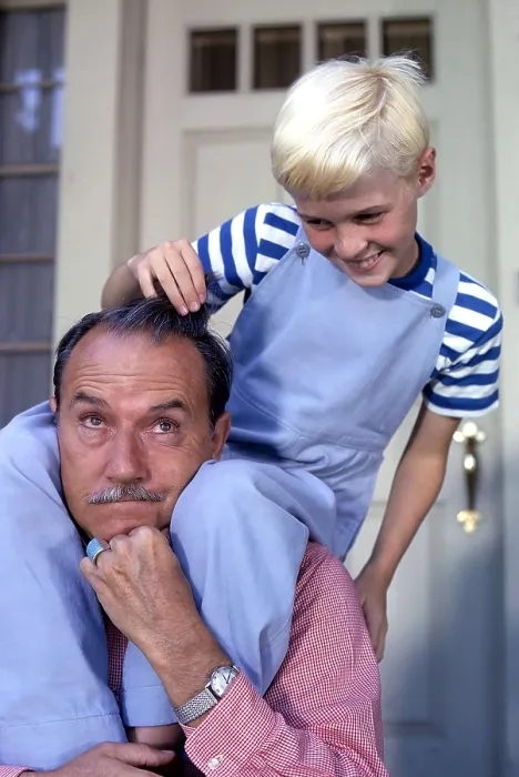 Framed Print : DENNIS THE MENACE, from left: Gale Gordon, Jay North, (1962), 1959-63