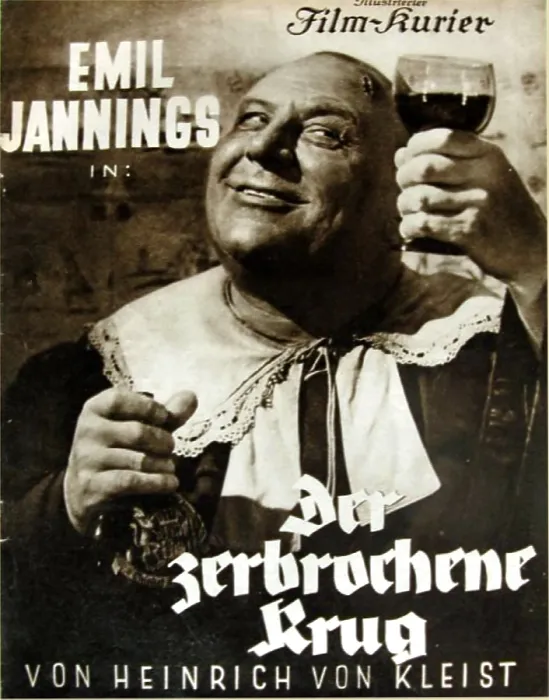Framed Print : DER ZERBROCHENE KRUG, German poster, Emil Jannings, 1937 Framed Print : DER ZERBROCHENE KRUG, German poster, Emil Jannings, 1937