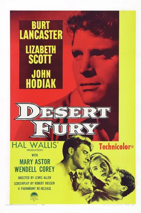 Framed Print : DESERT FURY, US poster art, from left: Burt Lancaster, Lizabeth Scott, John Hodiak, 1947 Framed Print : DESERT FURY, US poster art, from left: Burt Lancaster, Lizabeth Scott, John Hodiak, 1947