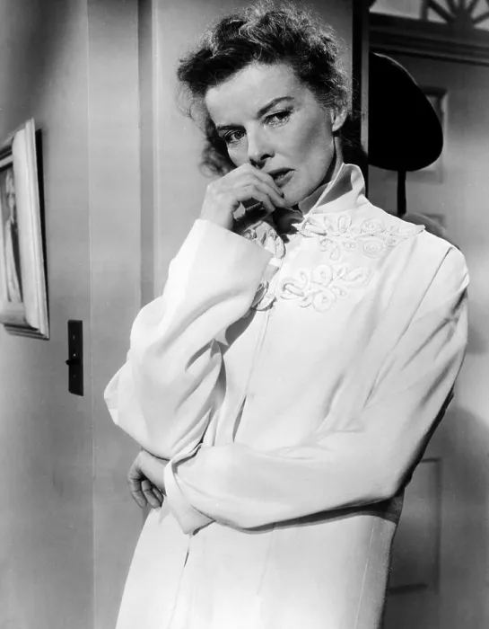 Framed Print : DESK SET, Katharine Hepburn, 1957, 20th Century-Fox Film Corporation, TM & Copyright / courtesy Everett Collection Framed Print : DESK SET, Katharine Hepburn, 1957, 20th Century-Fox Film Corporation, TM & Copyright / courtesy Everett Collection
