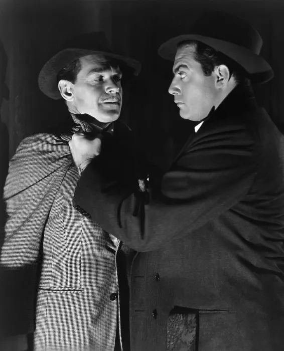 Framed Print : DESPERATE, Douglas Fowley, Raymond Burr, 1947