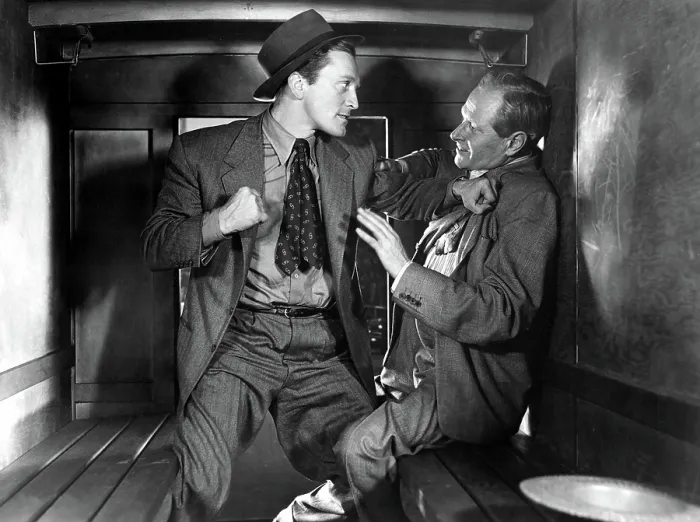 Framed Print : DETECTIVE STORY, Kirk Douglas, George MacReady, 1951