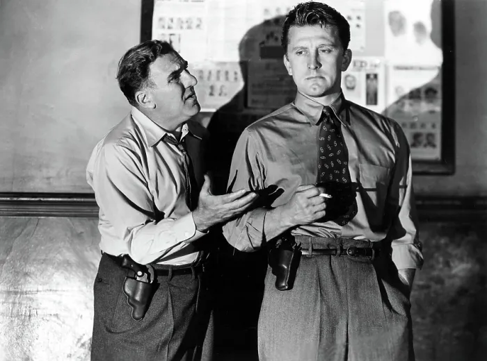 Framed Print : DETECTIVE STORY, William Bendix, Kirk Douglas, 1951