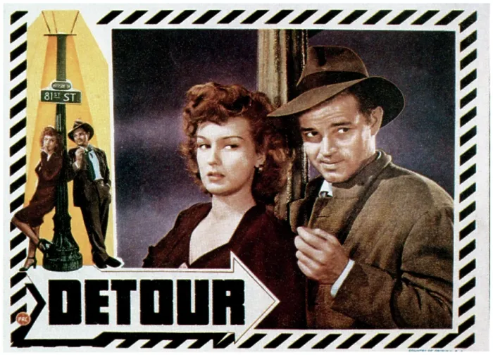 Framed Print : DETOUR, left from left: 1945