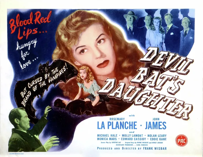 Framed Print : DEVIL BAT'S DAUGHTER, Rosemary La Planche, 1946 Framed Print : DEVIL BAT'S DAUGHTER, Rosemary La Planche, 1946