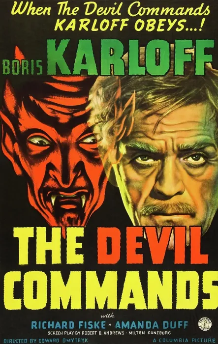 Framed Print : THE DEVIL COMMANDS, Boris Karloff, 1941 Framed Print : THE DEVIL COMMANDS, Boris Karloff, 1941