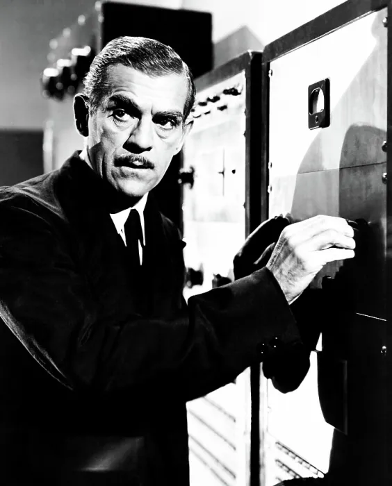 Framed Print : THE DEVIL COMMANDS, Boris Karloff, 1941 Framed Print : THE DEVIL COMMANDS, Boris Karloff, 1941