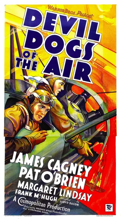 Framed Print : DEVIL DOGS OF THE AIR, James Cagney, Pat O'Brien, 1935