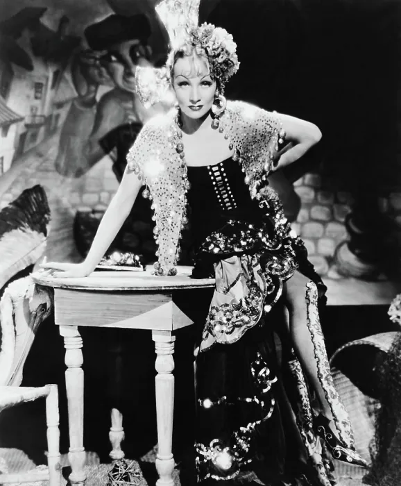 Framed Print : THE DEVIL IS A WOMAN, Marlene Dietrich, 1935
