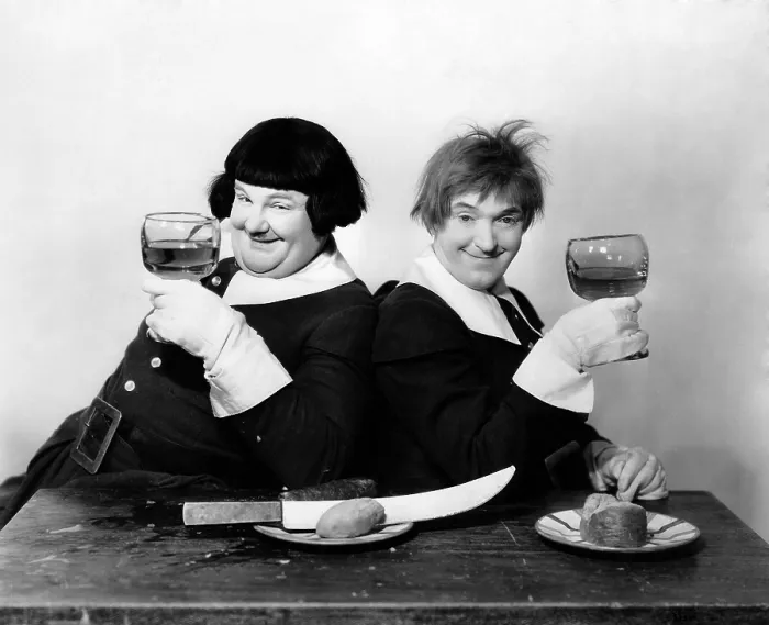 Framed Print : THE DEVIL'S BROTHER, Oliver Hardy, Stan Laurel, 1933