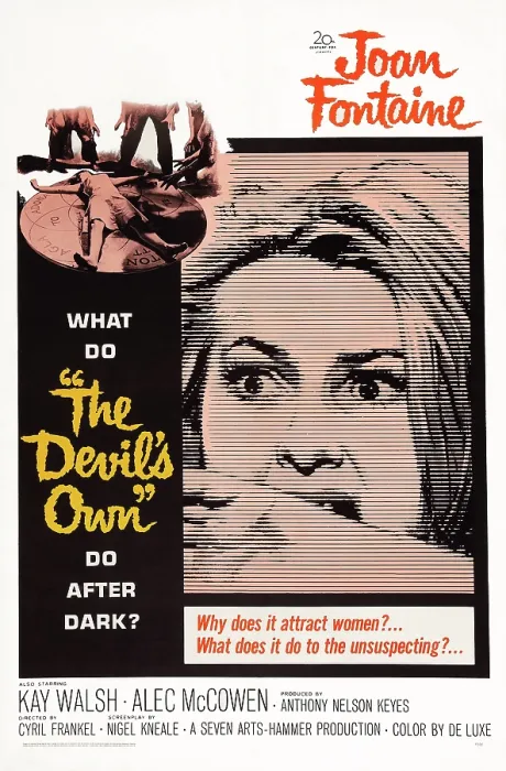 Framed Print : THE DEVIL'S OWN, (aka THE WITCHES), US poster art, Joan Fontaine, 1966. TM & Copyright 20th Century Fox Film Corp. All rights reserved  /  Courtesy: Everett Colllection
