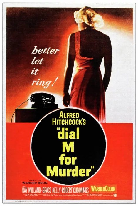 Framed Print : DIAL M FOR MURDER, Grace Kelly, 1954