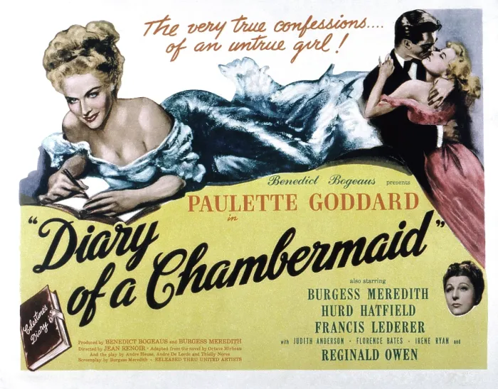 Framed Print : THE DIARY OF A CHAMBERMAID, Paulette Goddard, 1946
