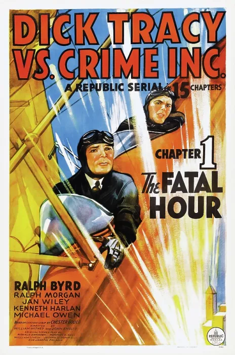 Framed Print : DICK TRACY VS. CRIME INC. CHAPTER 1, THE FATAL HOUR, US poster, 1941