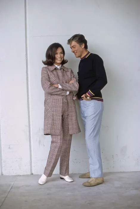 Framed Print : DICK VAN DYKE AND THE OTHER WOMAN, from left: Mary Tyler Moore, Dick Van Dyke, (aired April 13, 1969) Framed Print : DICK VAN DYKE AND THE OTHER WOMAN, from left: Mary Tyler Moore, Dick Van Dyke, (aired April 13, 1969)