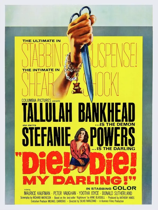 Framed Print : DIE! DIE! MY DARLING (aka FANATIC), center: Stefanie Powers, 1965