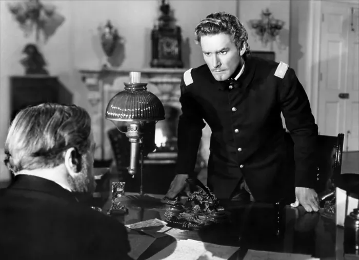 Framed Print : THEY DIED WITH THEIR BOOTS ON, Errol Flynn as George Armstrong Custer, 1941