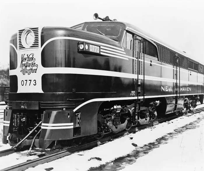 Framed Print : Diesel engines replaced coal powered steam locomotives in the mid-20th century